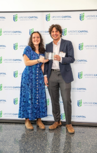 Ellie Sangree and Jesse Wexler, co-founders of Eutrobac